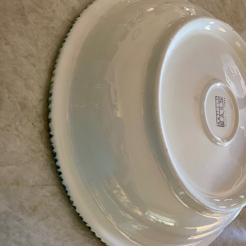 Vintage Pottery Barn 13-1/2” large bowl carrots and pumpkins pasta serving bowl - Picture 11 of 16